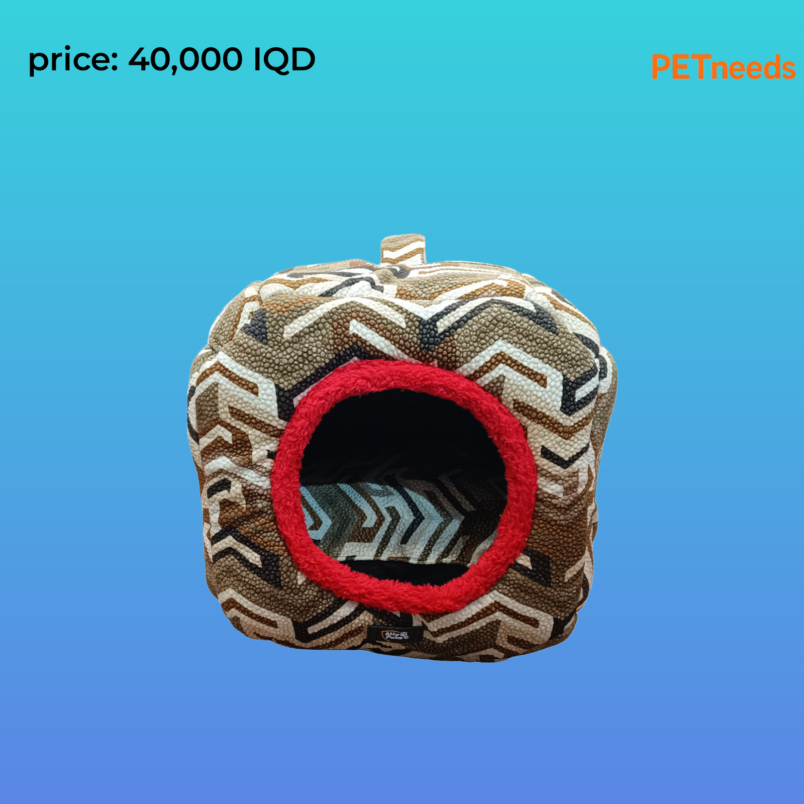 سرير الحيوانات الأليفة 2 في 1 من Allypaws