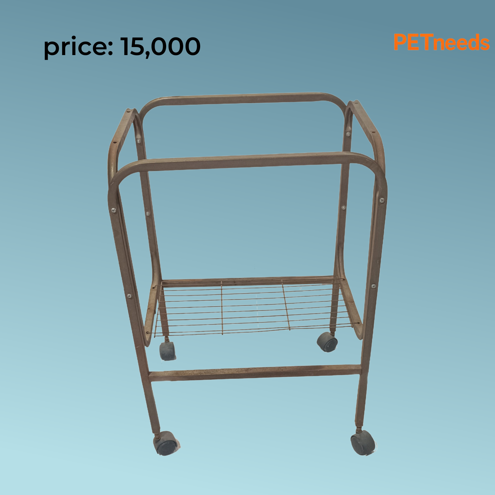 cage stand 46x36cm