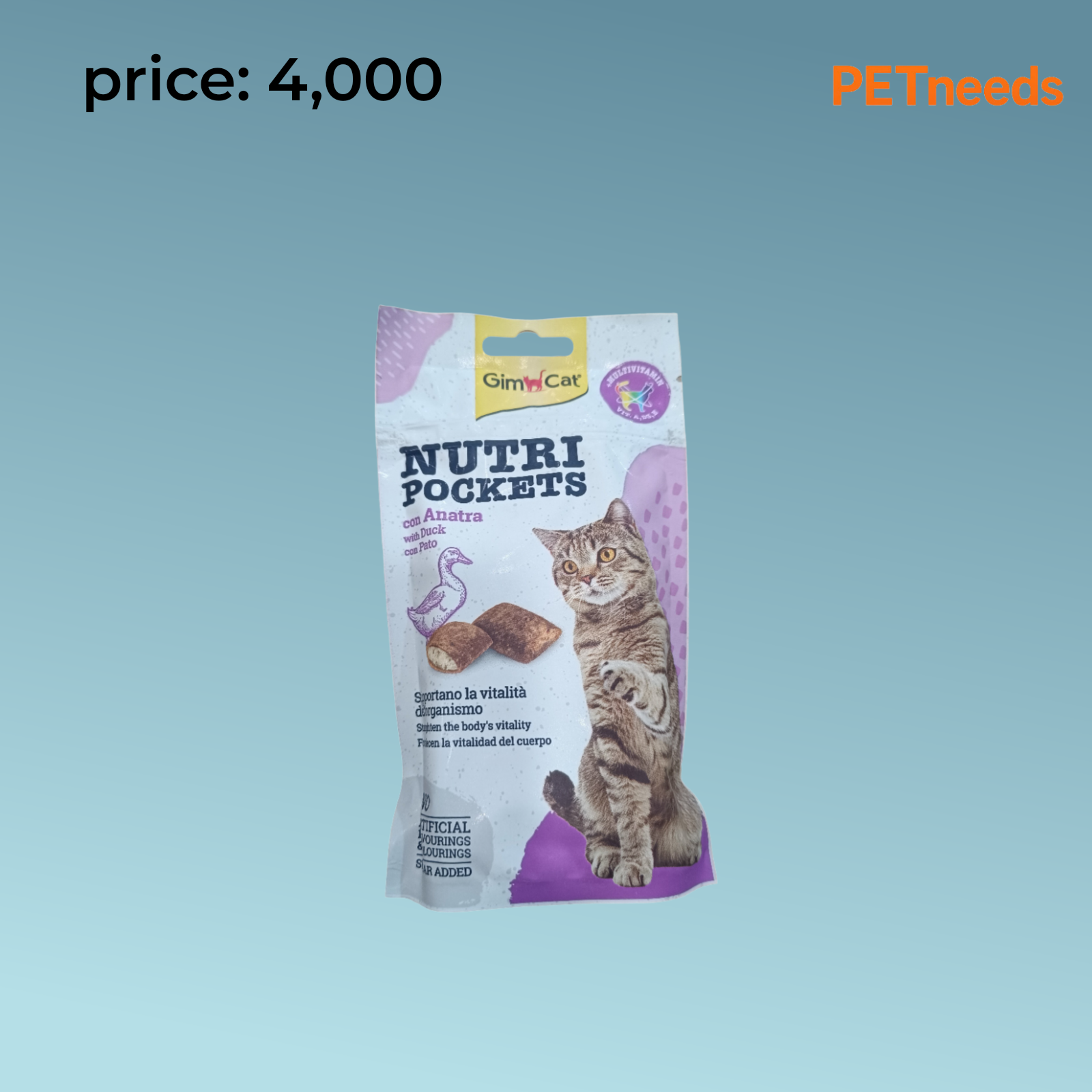 nutri pockets 60 gram